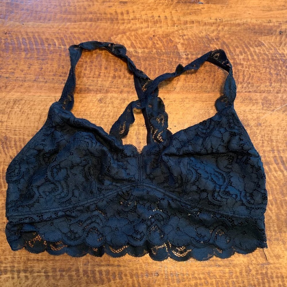 ⛱️Xhilaration - Black Lace Bralette - M